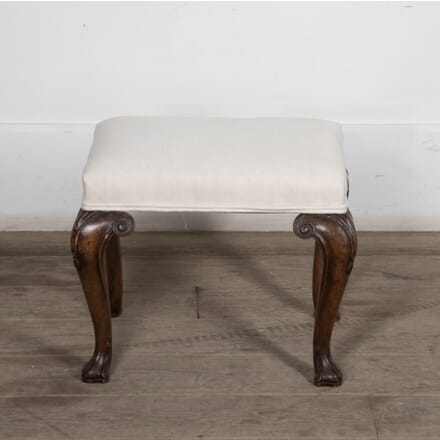 19th Century English Walnut Footstool ST8826967