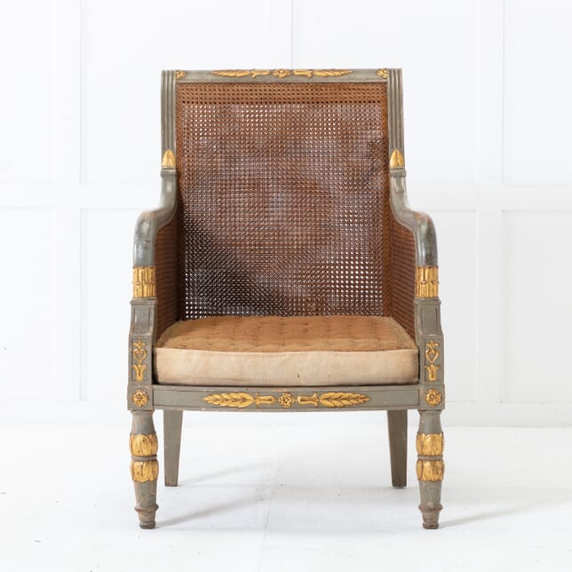 19th Century French Bergère Armchair CH0619522