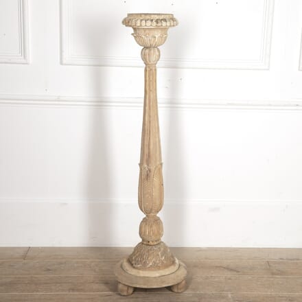 French 19th Century Carved Candlestick DA2816152