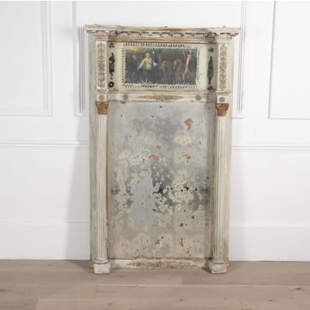 19th Century French Empire Painted Mirror MI4531889