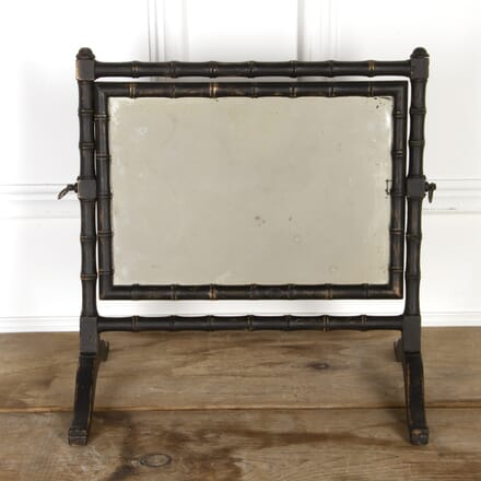 19th Century French Faux Bamboo Mirror MI5917741