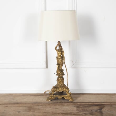 19th Century French Gilt Bronze Table Lamp LT8028128