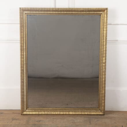 19th Century French Gilt Ripple Mirror MI7133515