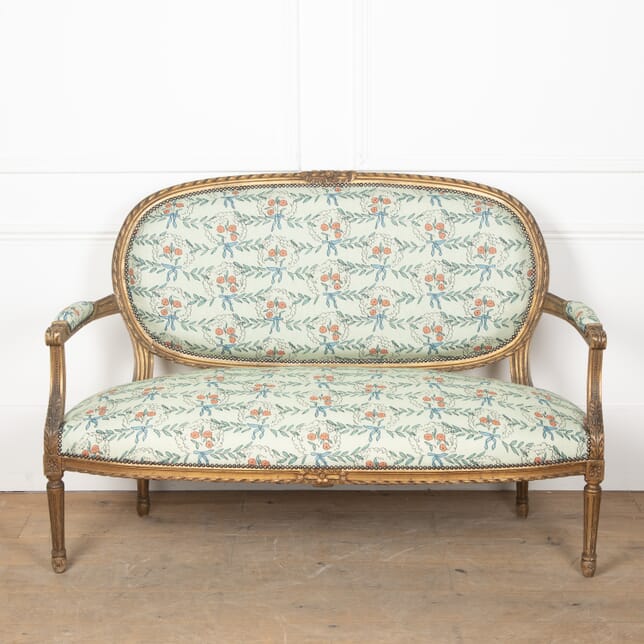 19th Century French Giltwood Two Seater Sofa CH5927995