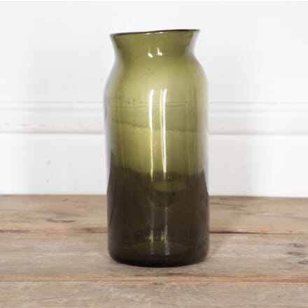 19th Century French Green Glass Pickling Jar DA4428205
