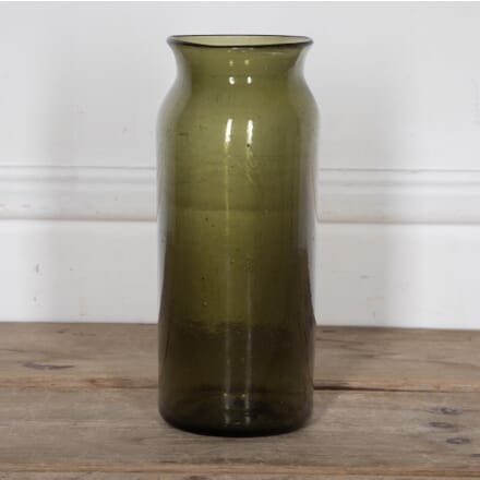 19th Century French Green Glass Pickling Jar DA4428208