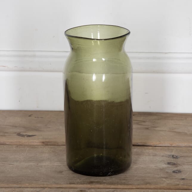 19th Century French Green Glass Pickling Jar DA4428209