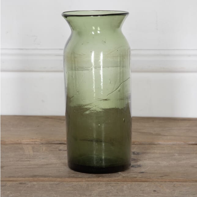 19th Century French Green Glass Pickling Jar DA4428210