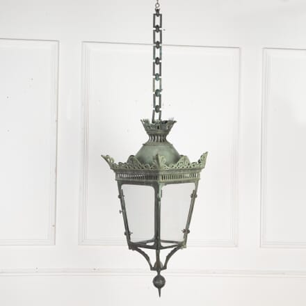 19th Century French Hanging Lantern LL8123479