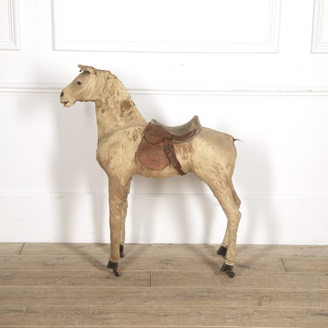 French 19th Century Wooden Horse