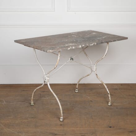 19th Century French Iron Bistro Table GA8327141
