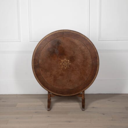 19th Century French Leather Top Vigneron Table TC1532453