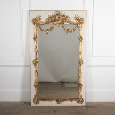 19th Century French Louis XV Giltwood Mirror MI4529662