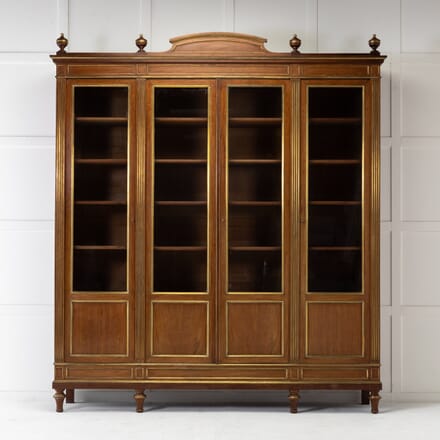 19th Century French Mahogany Bookcase BK0622945