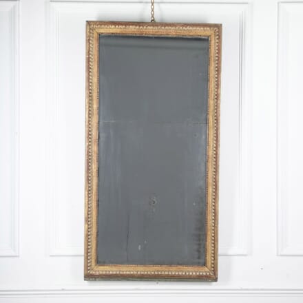 19th Century French Mirror with Beautiful Giltwood Hand Carved Frame MI2830960
