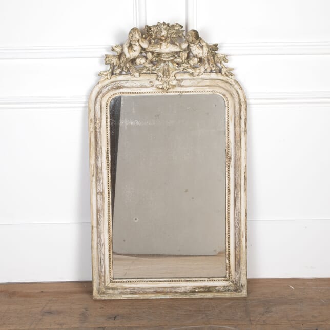 19th Century French Mirror with Crest MI7527010