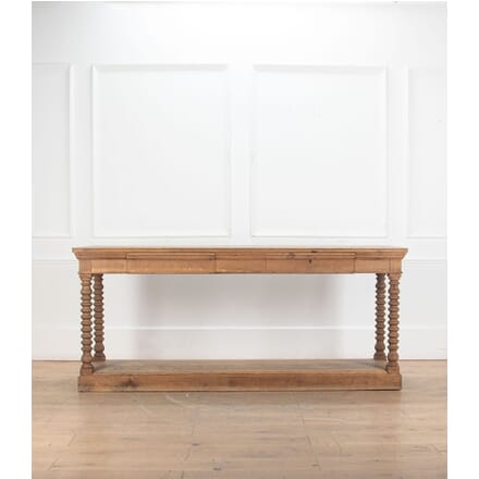 19th Century French Oak Drapers Console Table CO3234245