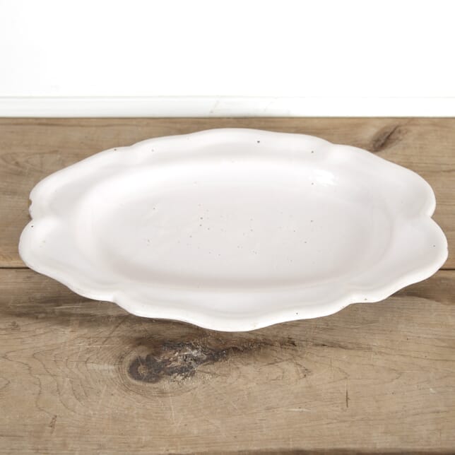 19th Century French Oval Glazed Platter DA7519512