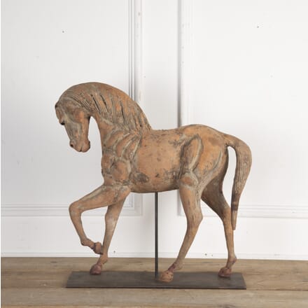 19th Century French Papier-Mache Horse DA8123478