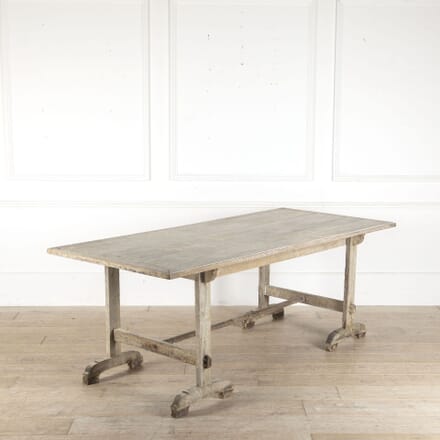 19th Century French Trestle Style Dining Table TD9930821
