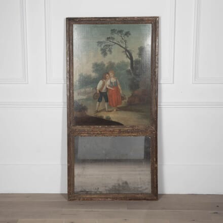 19th Century French Trumeau Mirror WD1529923