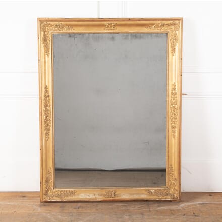 19th Century Gilded Overmantle Mirror DA8530659