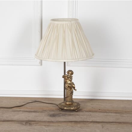 19th Century Gilt Metal Table Lamp DA8030748