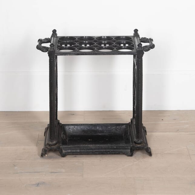 19th Century Gothic Revival Cast Iron Stick Stand OF7832738
