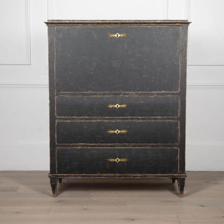 19th Century Gustavian Period Fall Front Cabinet DB6032921