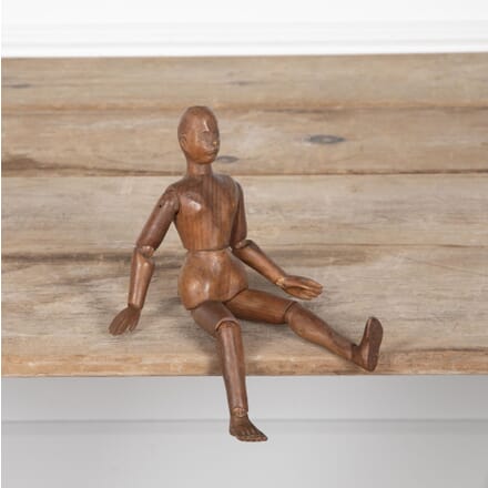 19th Century Hand Carved Wooden Articulated Lay Figure DA3431331