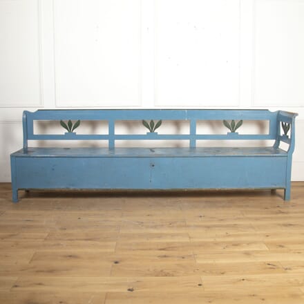 19th Century Hungarian Painted Bench SB7321156
