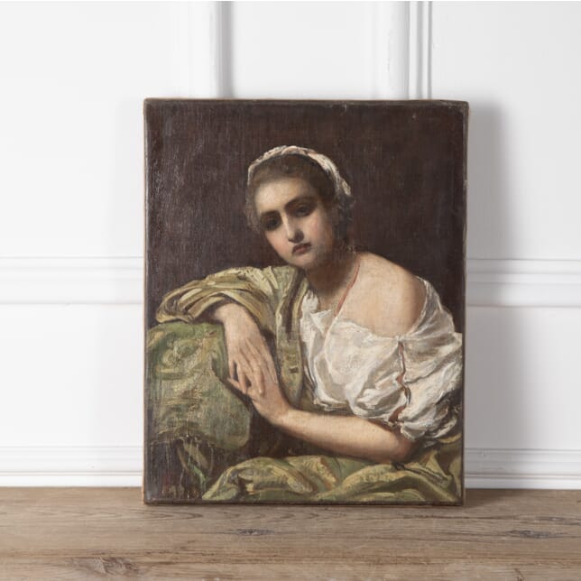 19th Century Italian Portrait of a Lady WD5929136