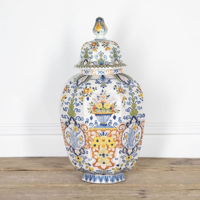 19th Century Large Delft Vase DA2832005