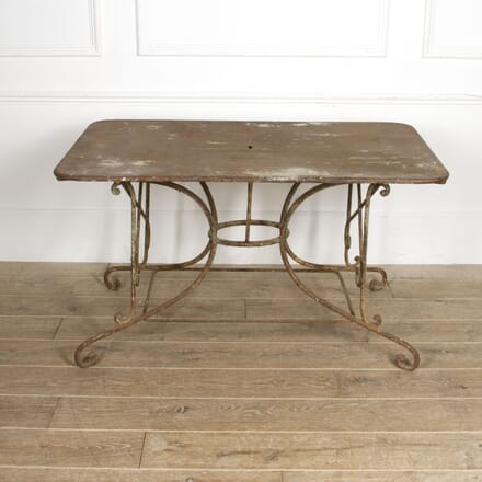 19th Century Large French Iron Table GA4417293