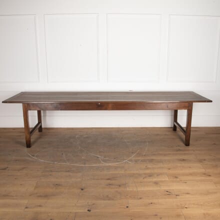 19th Century Long Oak Farmhouse Table TD8532294