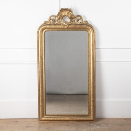 19th Century Louis Philippe Gilt Mirror MI2329206