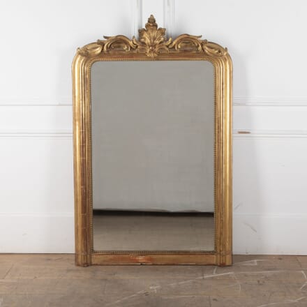 19th Century Louis Philippe Overmantle Mirror MI3431623