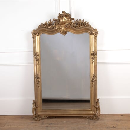 19th Century Louis XV Style Gilt Mirror MI3426881