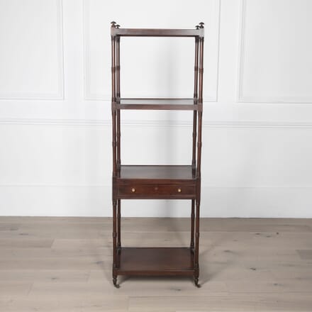 19th Century Mahogany Standing Shelves OF3831591