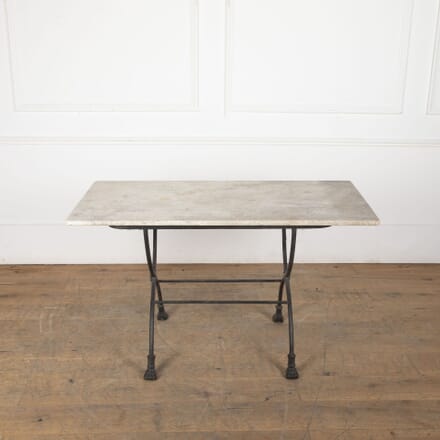 19th Century Marble Top Bistro Table GA7133507