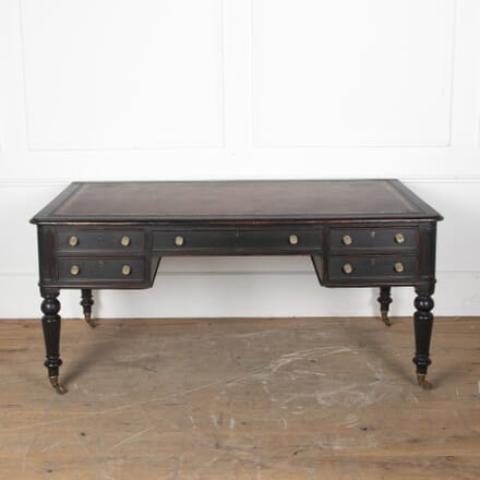 19th Century Painted Library Desk DB8228603