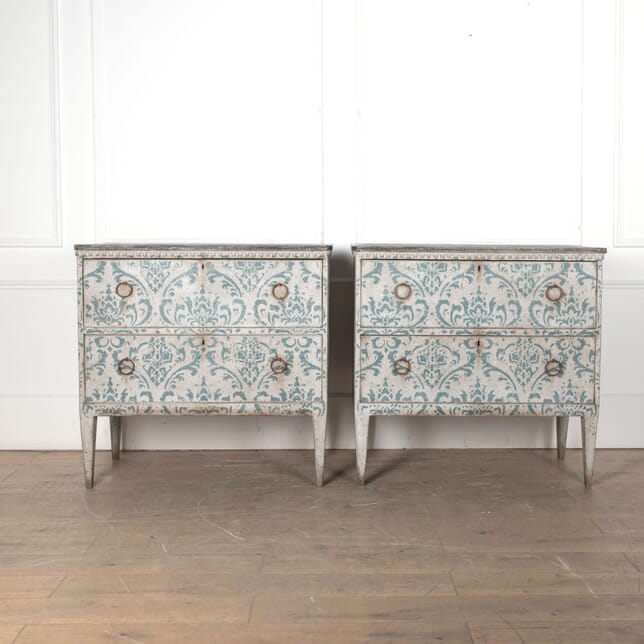 Pair of 19th Century Commodes in Later Paint CC7331414