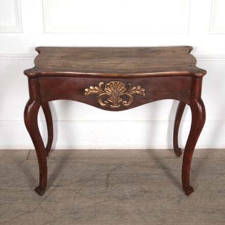 19th Century Painted Walnut Console Table CO8426854