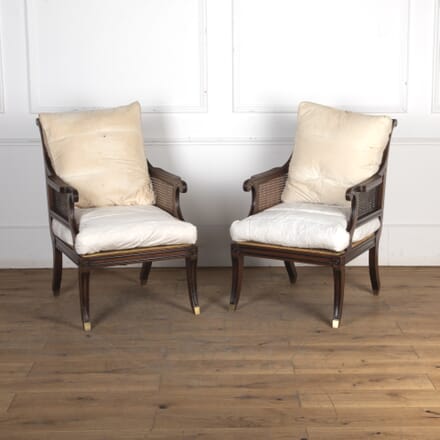 19th Century Pair of Bergère Chairs CH0323760