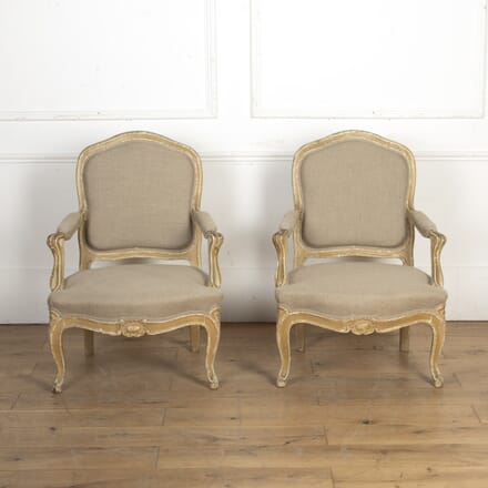 19th Century Pair of French Fauteuils CH2020081