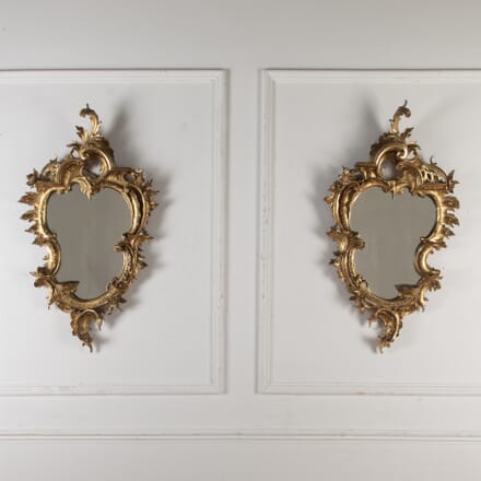 19th Century Pair of Italian Mirrors MI0325804