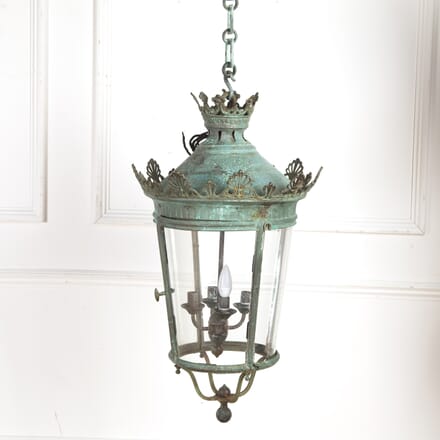 19th Century Parisian Copper Street Lantern LL8118444