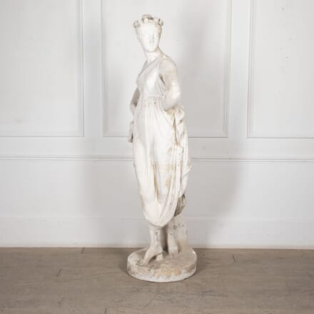19th Century Plaster Statue "The Dancer" After Canova GA4127118