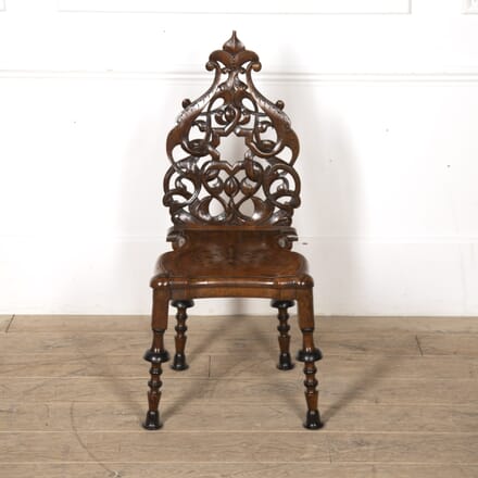 19th Century Pugin Style Hall Chair SB2520062