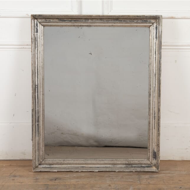 19th Century Silver Leaf Mirror MI9026181